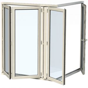 Aluminium Bi-Fold Doors Installation Broad Oack Brede