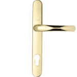 Aluminium door handle - gold