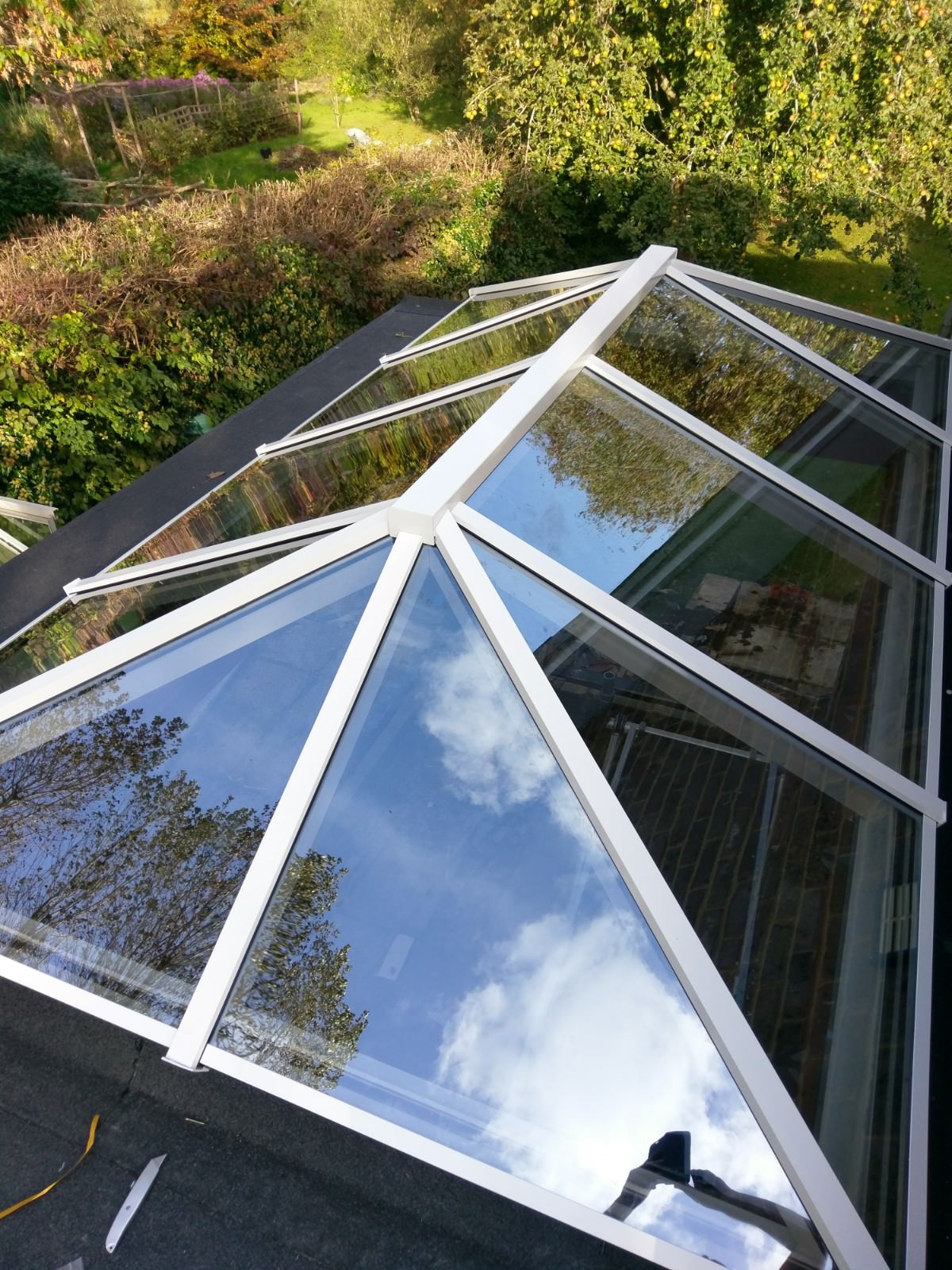 Finished Project - Aluminium Sky Roof Lantern West Sussex