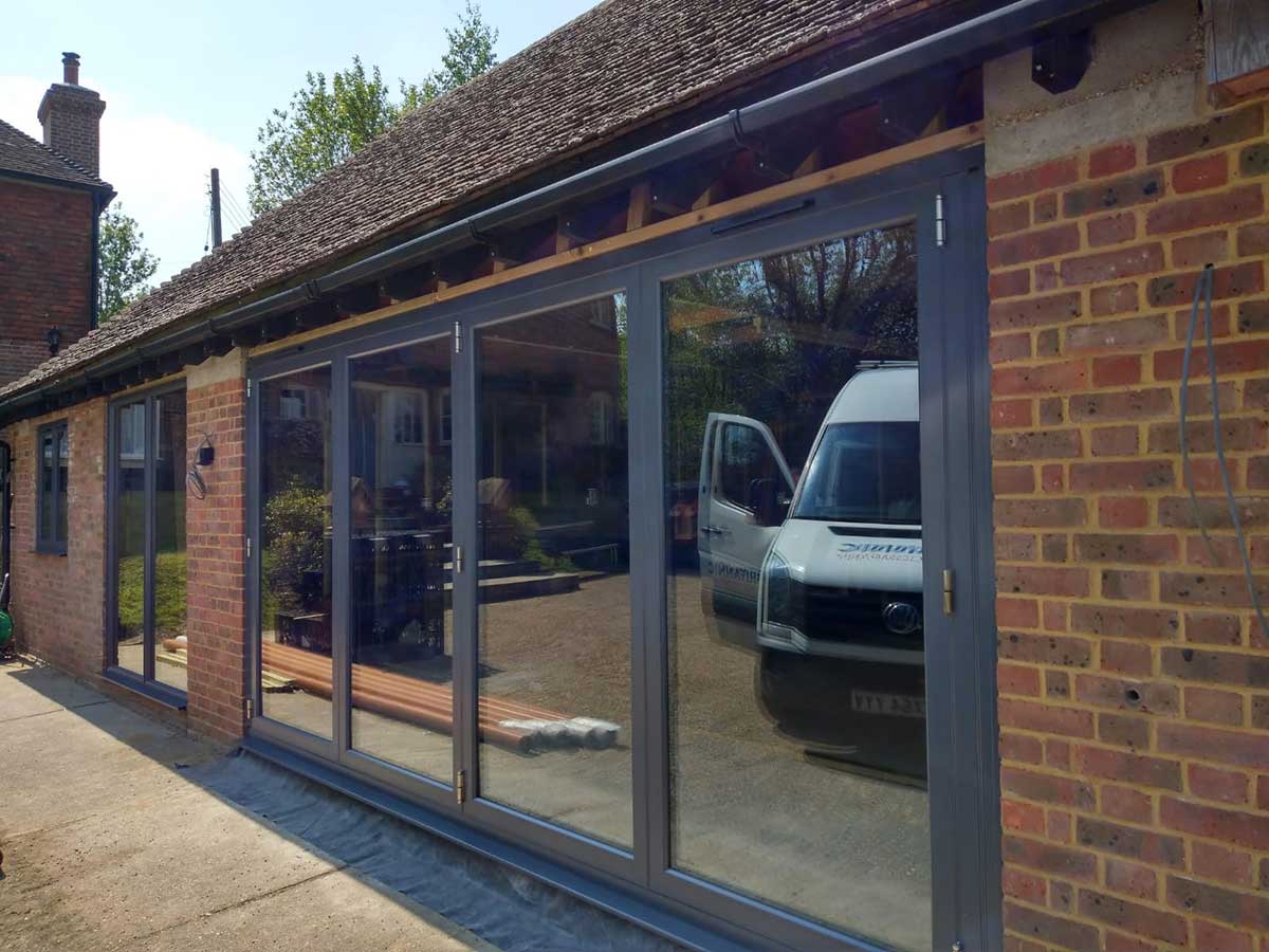 Aluminium Bi-Fold Door Installations, East Sussex